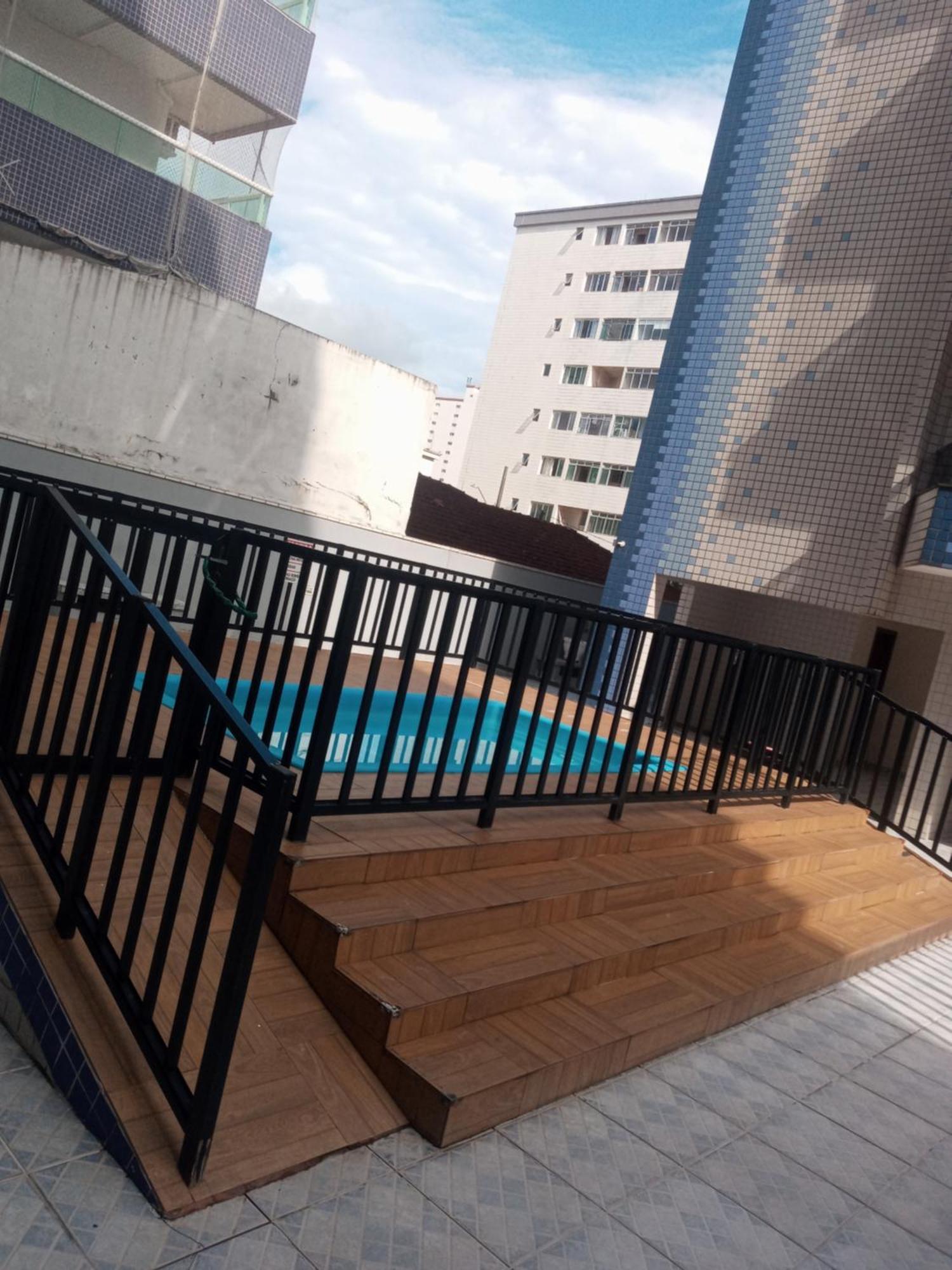 Apto Com Piscina 100 Mts Da Praia Прая-Гранді Екстер'єр фото